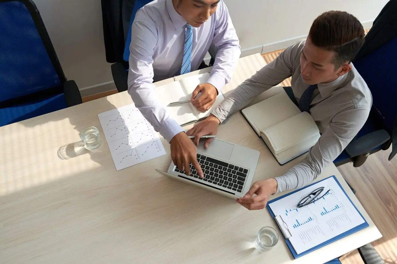 Treffen von Führungskräften aus der Wirtschaft